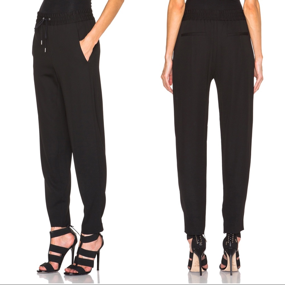 Helmut Lang Revolve Tapered Drawstring Track Pant… - image 2